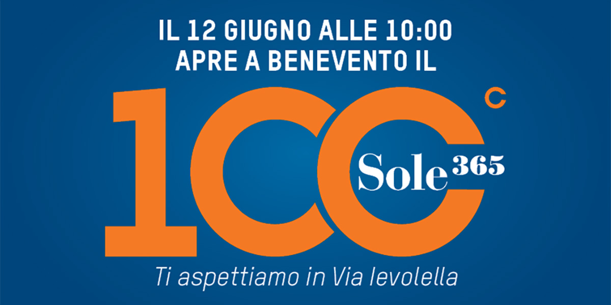 Sole365 festeggia il suo 100° punto vendita